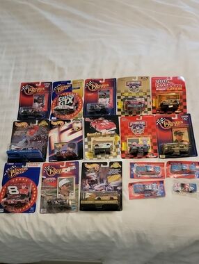 Vintage Nascar Racing Stock Cars Lot Of 17 2.2lbs Unopened